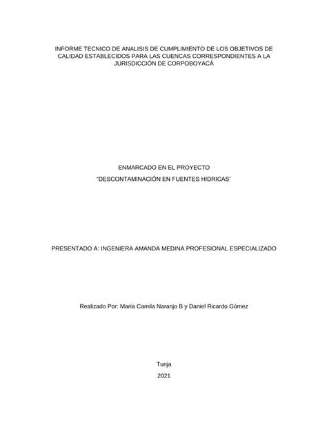 Pdf Informe Tecnico De Analisis De Cumplimiento De Los Dokumen Tips