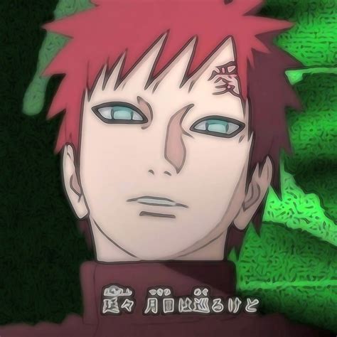 Gaara Icons Gaara Do Deserto Anime Godaime Kazekage