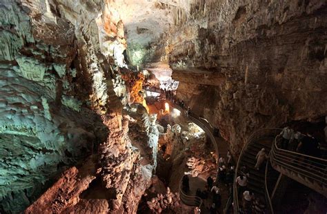 The Upper Cave Of The Jeita Grotto North Of Beirut Lebanon Places