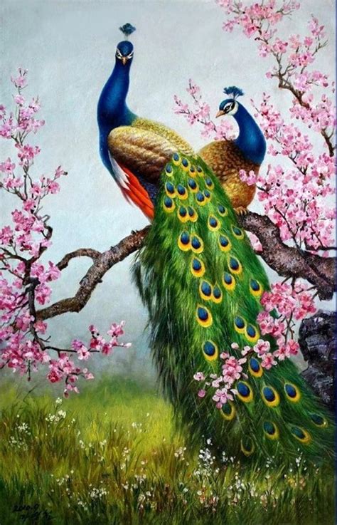 40 Easy Peacock Painting Ideas Which Are Useful Bored Art