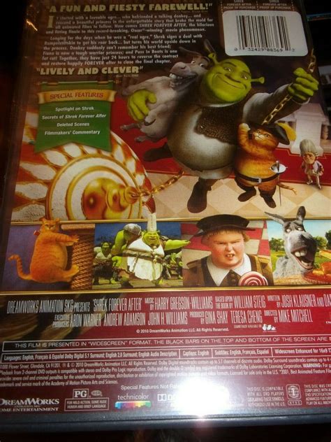 Shrek Forever After The Final Chapter Dvd Very Good Condition Ebay