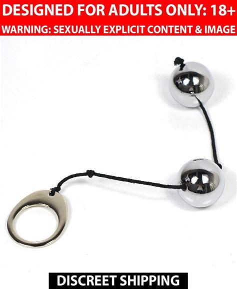 Silver Metal Pleasure Balls Porn Sex Photos