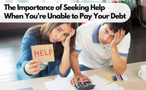 Struggling To Pay Your Debt Heres Why You Should Seek Help
