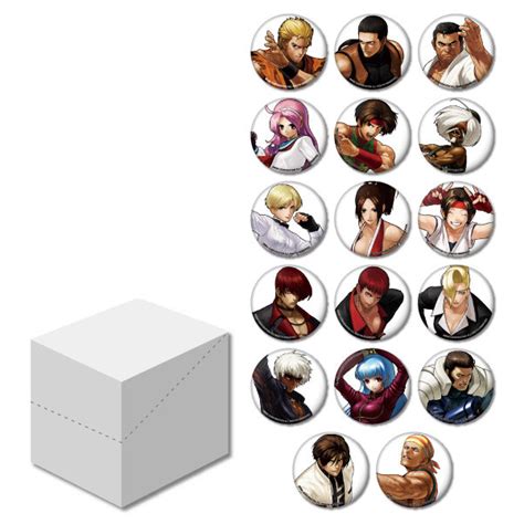 The King Of Fighters Xiii Trading Pin Badge Vol 2 Box Set Tokyo