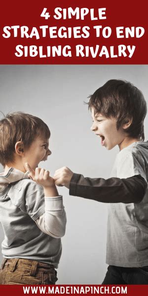 4 Simple Strategies On How To End Sibling Rivalry For Good Sibling