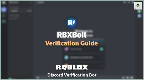 Rbxbolt Verification Guide Step By Step Roblox Discord Bot 2021