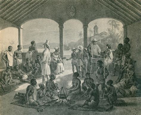 Slave Market In Rio De Janeiro Photograph By Everett