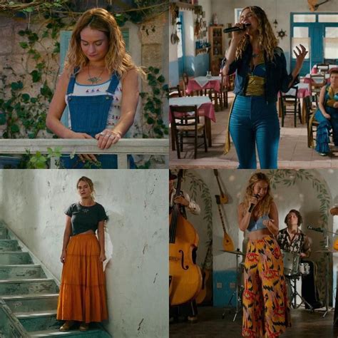 Lily James In Mamma Mia Here We Go Again Costumes By Michele Clapton