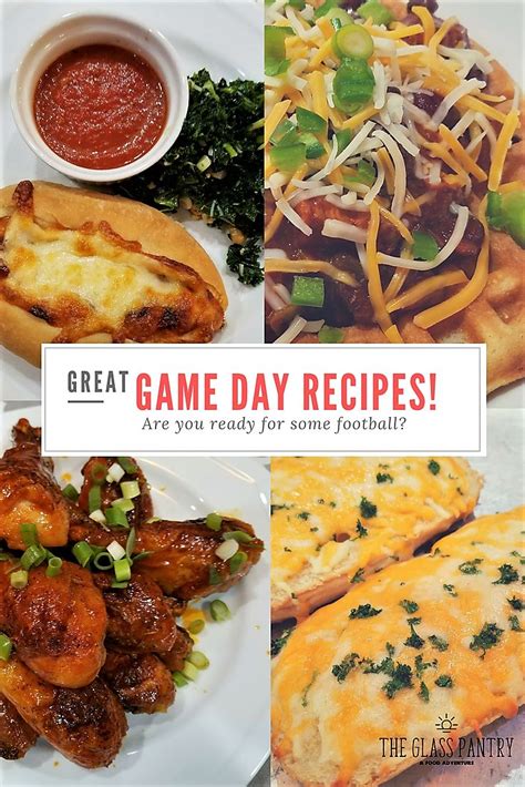 Great Game Day Recipes Game Day Food Football Season Snacks Recipes