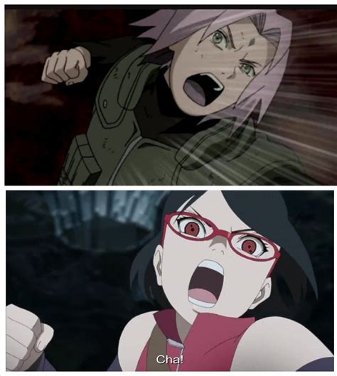 Shannaro Like Mother Like Daughter Sakura And Sarada Are The Queens