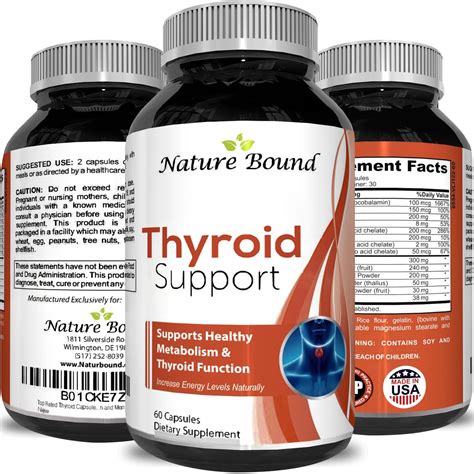 Natures Crafts Thyroid Support Supplement Pure Weight Control Weight