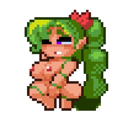 Rule 34 1girls Animated Breasts Color Colored Completely Nude Dryad Dryad Terraria Female