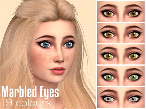 The Sims Resource Marbled Eyes Non Default