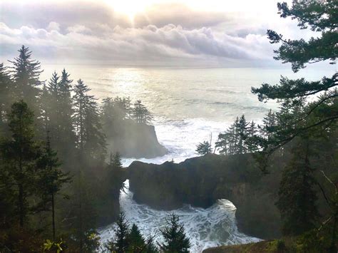 Finally Made The Trip Down To Natural Bridges In Brookings Oregon Oc