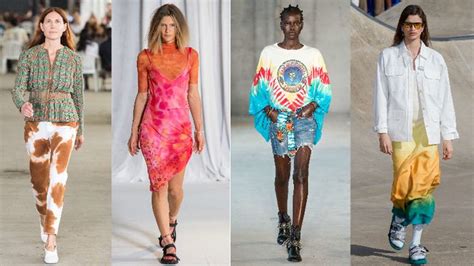 Tie Dye Is Covering The Spring 2019 Runways — Fashionista Fashion