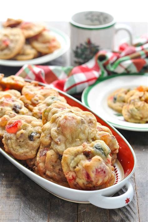 Festive Fruitcake Cookies For Christmas
