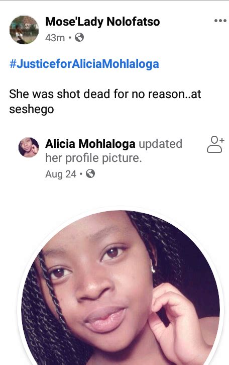 16 Year Old Girl Shot Dead By A Police Officer In South Africa Hypercitigh