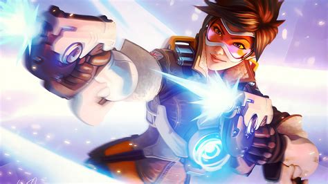 2560x1440 Tracer Overwatch Artworks 1440p Resolution Hd 4k Wallpapers