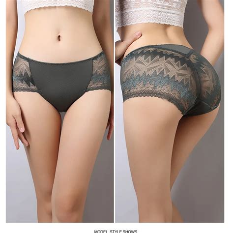 2017 Hot Sale Women S Sexy Full Lace Panties With Big Size S Xl High