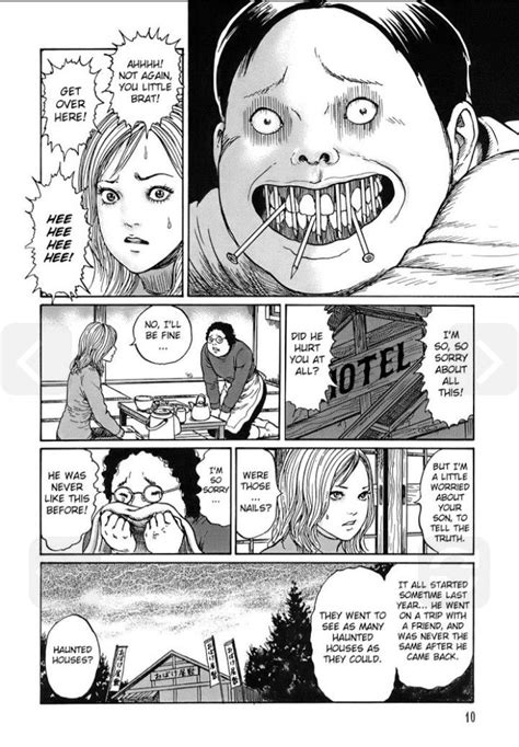 The Souichi Front Comic Layout Manga Horror Art