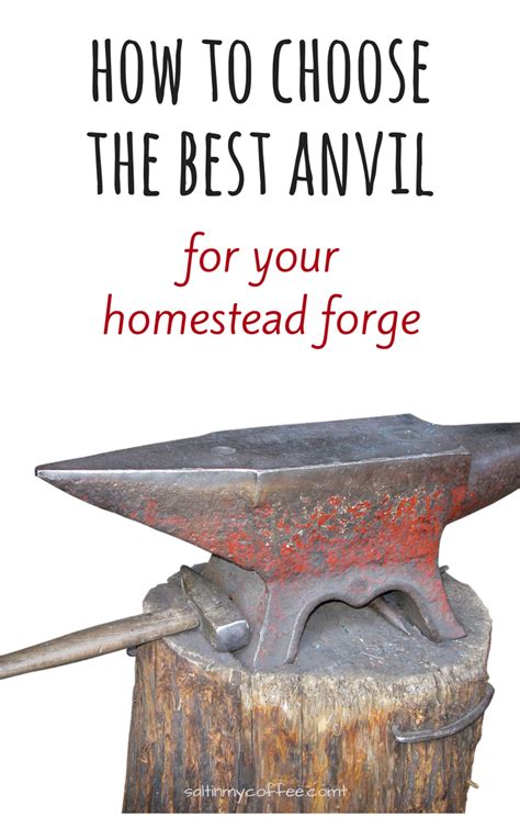 How To Choose The Best Anvil For Your Forge Salt In My Coffee Metal