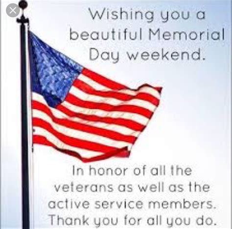 Thank You Happy Memorial Day Quotes Memorial Day Quotes