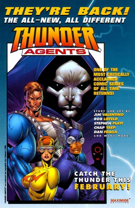 Thunder Agent 3 Comic Cover