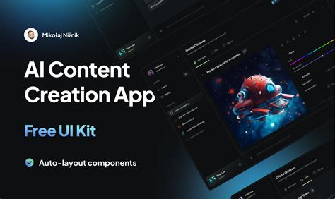 Artificium Ai Content Creation App Ui Kit Figma Community