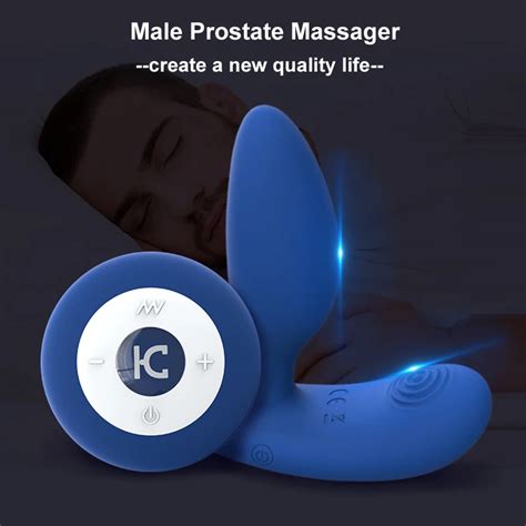 New Arrival Wireless Remote Control Prostate Massager Vibrator Anal Plug 10 Vibration Male