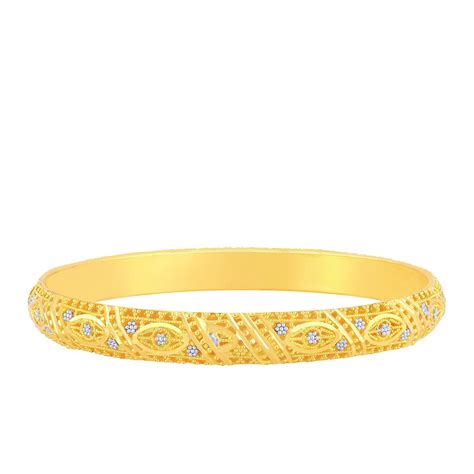 Buy Malabar Gold Bangle Nzb00187 For Women Online Malabar Gold And Diamonds