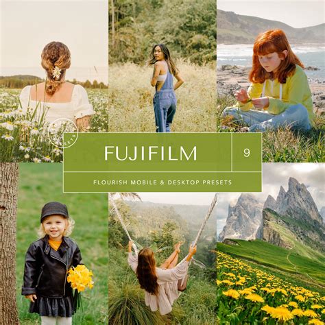 Fuji Film Lightroom Presets Flourish Presets
