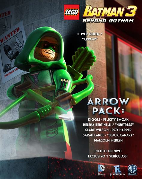 Juega Como Green Arrow En Lego Batman 3 Beyond Gotham Video