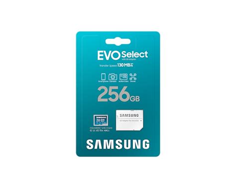 Evo Select Microsd Card2021 Mb Me256kaam Samsung Canada Samsung Ca