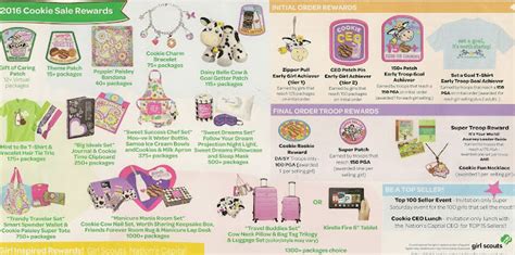 Via Bella Great Cookie Sale Prizes For Girl Scouts In 2016