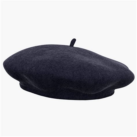 French Hat Beret 3d Model French Hat Mens Hats Fashion Beret