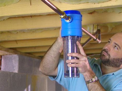 How To Install A Whole House Water Filter How Tos Diy