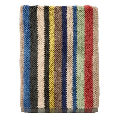 Design your everyday with multi colored hand & bath towels you'll love. The Company Store Textured Stripe Cotton Single Bath Towel ...
