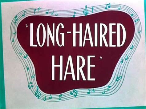 Looney Tunes Bugs Bunny Long Haired Hare 1949
