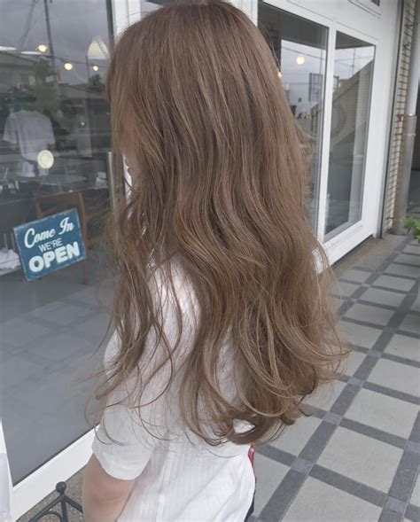 Light Brown Hair Ash Hair Color Korean Hair Color Beige Hair
