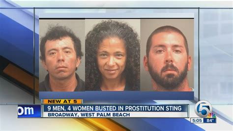 9 Men 4 Women Busted In Prostitution Sting Youtube