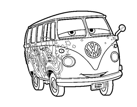 fillmore coloring pages - Google Search | Cars coloring pages, Coloring pages, Coloring books