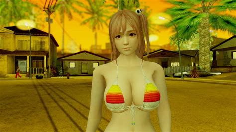Gta San Andreas Dead Or Alive 5 Lr Honoka Beach Paradise Bikini Mod
