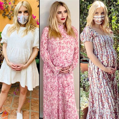 Emma Roberts 1st Pregnancy Style Maternity Fashion Pics
