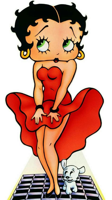 Pin By Wacky Habitat Home And Gardens On Betty Boop Art Betty Boop