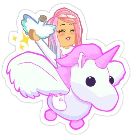 Unicorn Adoptme Roblox Freetoedit