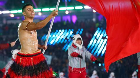 Olympics 2020 Shirtless Tongan Pita Taufatofua Aims For Tokyo Games