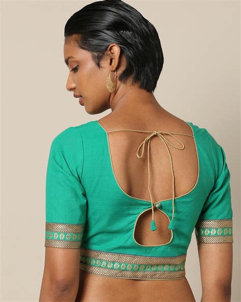 Simple Blouse Back Neck Designs 34 Keep Me Stylish