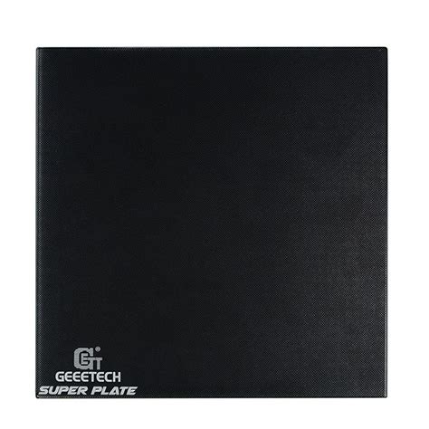 GeeetechÂ® 220*220mm*4mm Superplate Silicon Carbide Black Glass ...