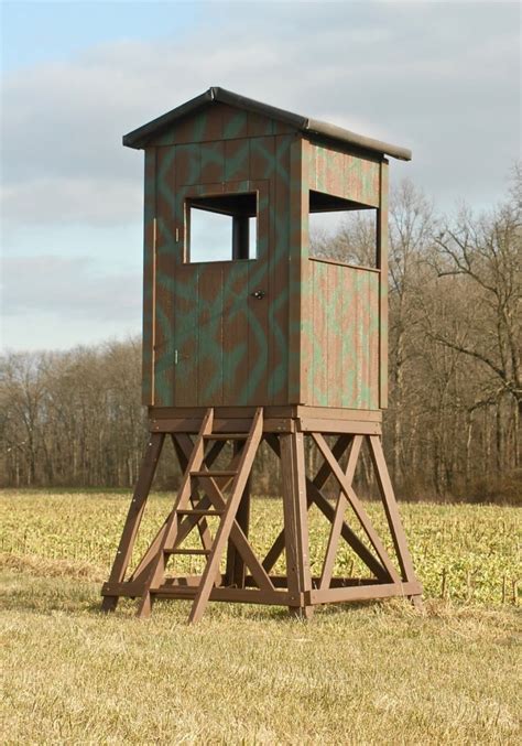 Amish Built Deer Blinds Fully Enclosed With 360° Views