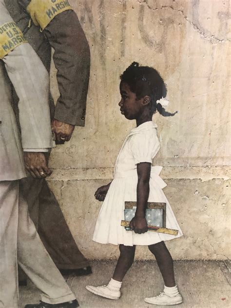 Norman Rockwell The Problem We All Live With Sold Gallery